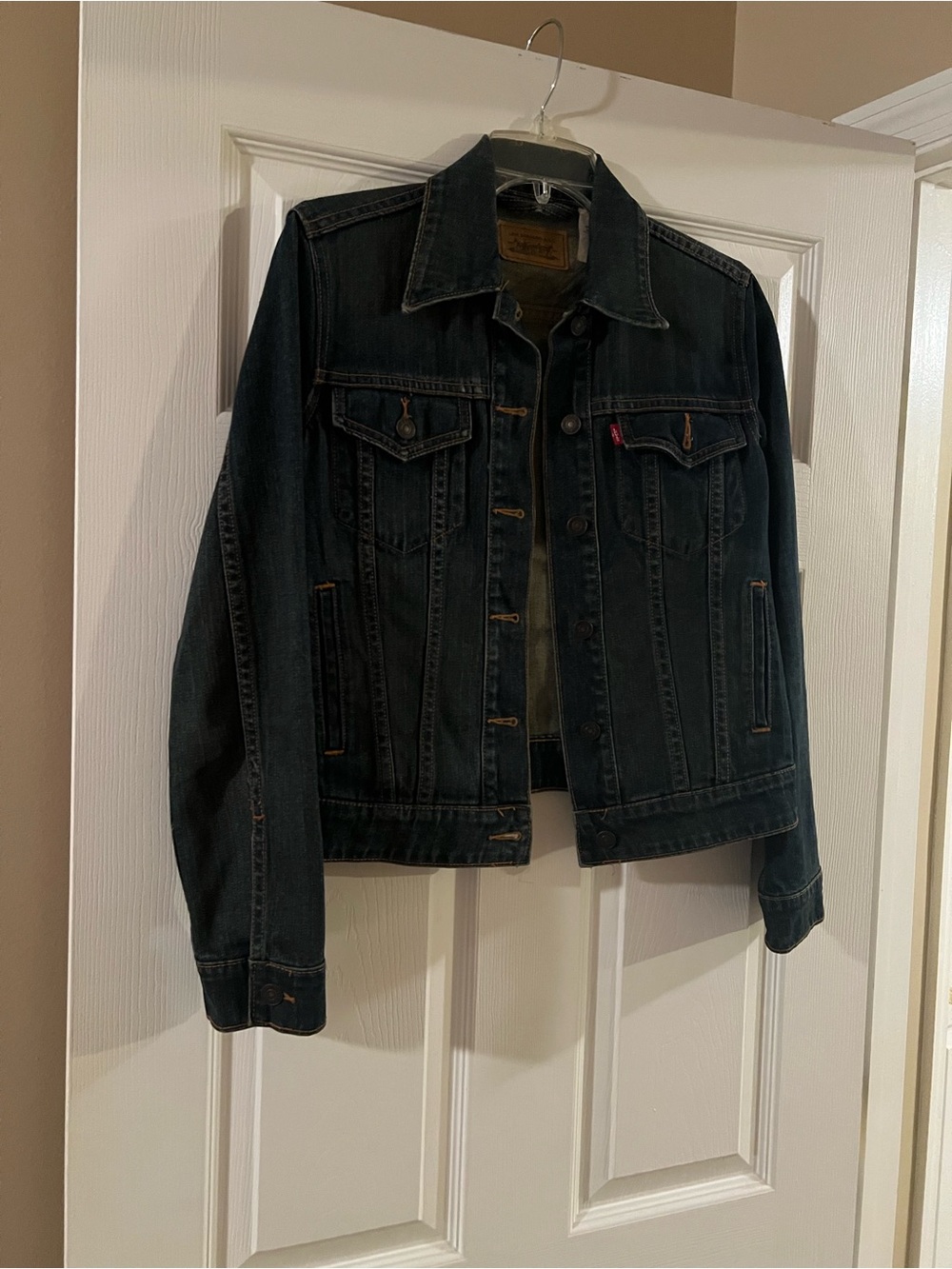 Levi's Men's Dark Blue Denim Jacket